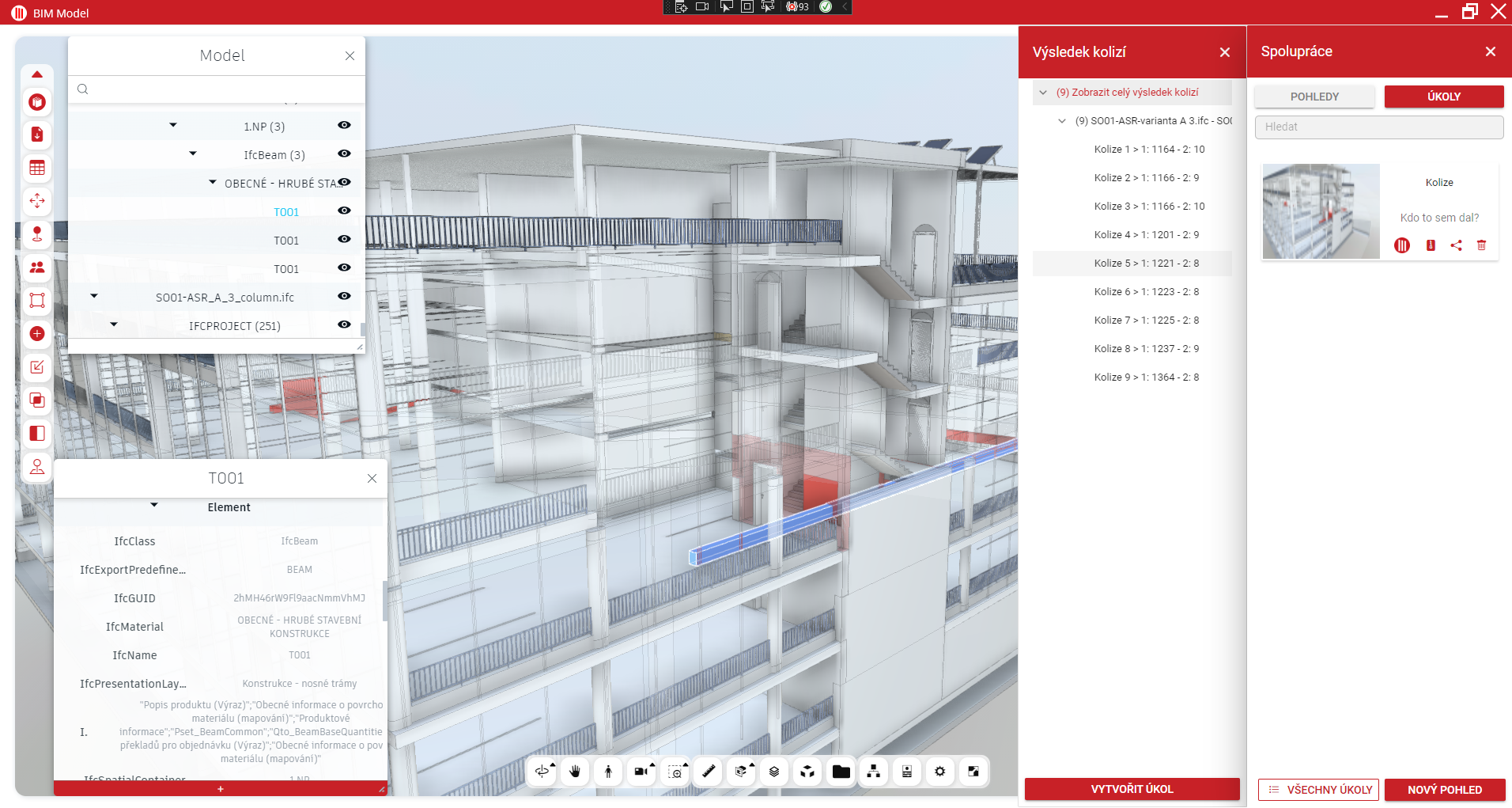 Screen, prohlížečky 3D modelu Forge